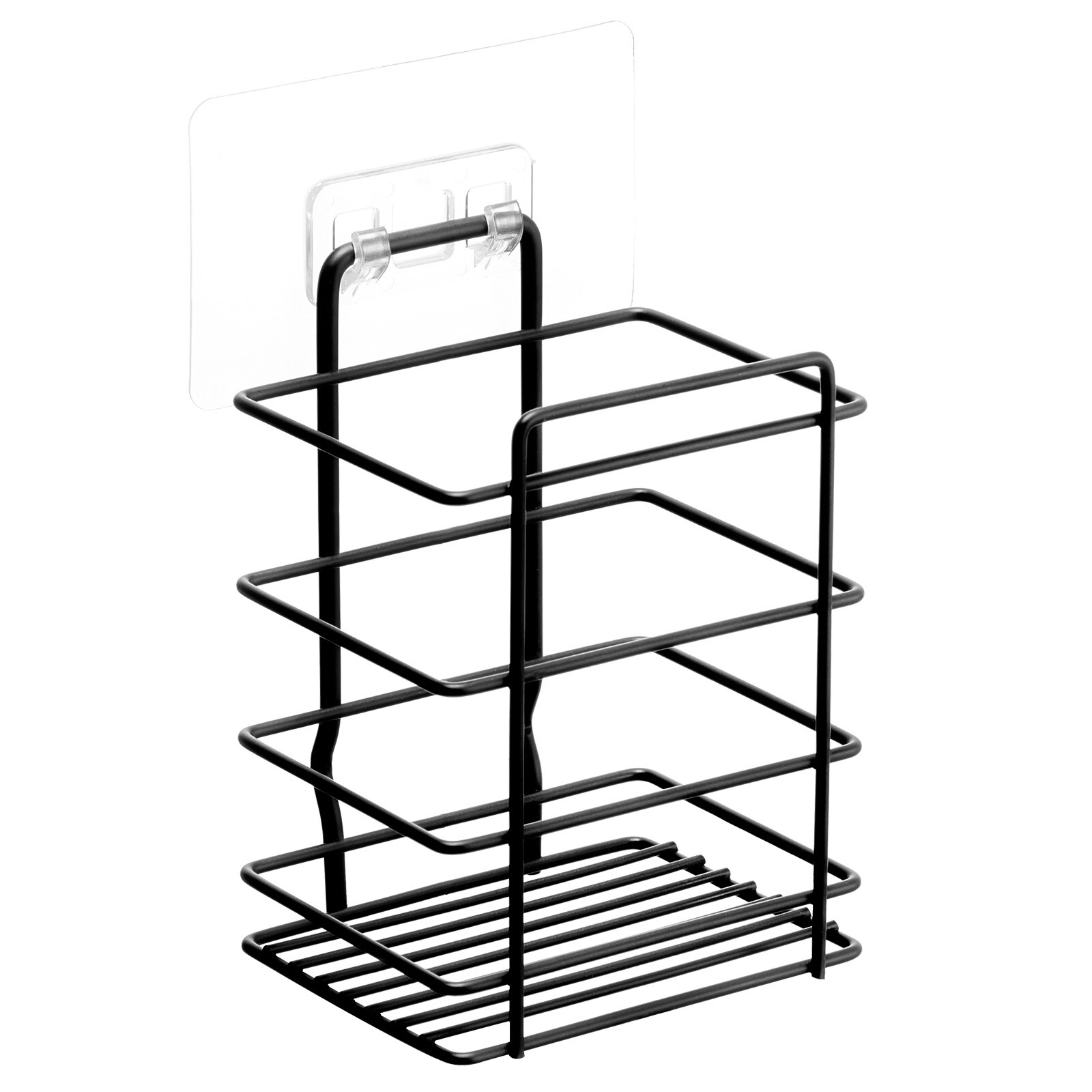 Shower Caddy 5 Pack Adhesive Bathroom Shower Storage Organization Shelves Rack_voghion.com